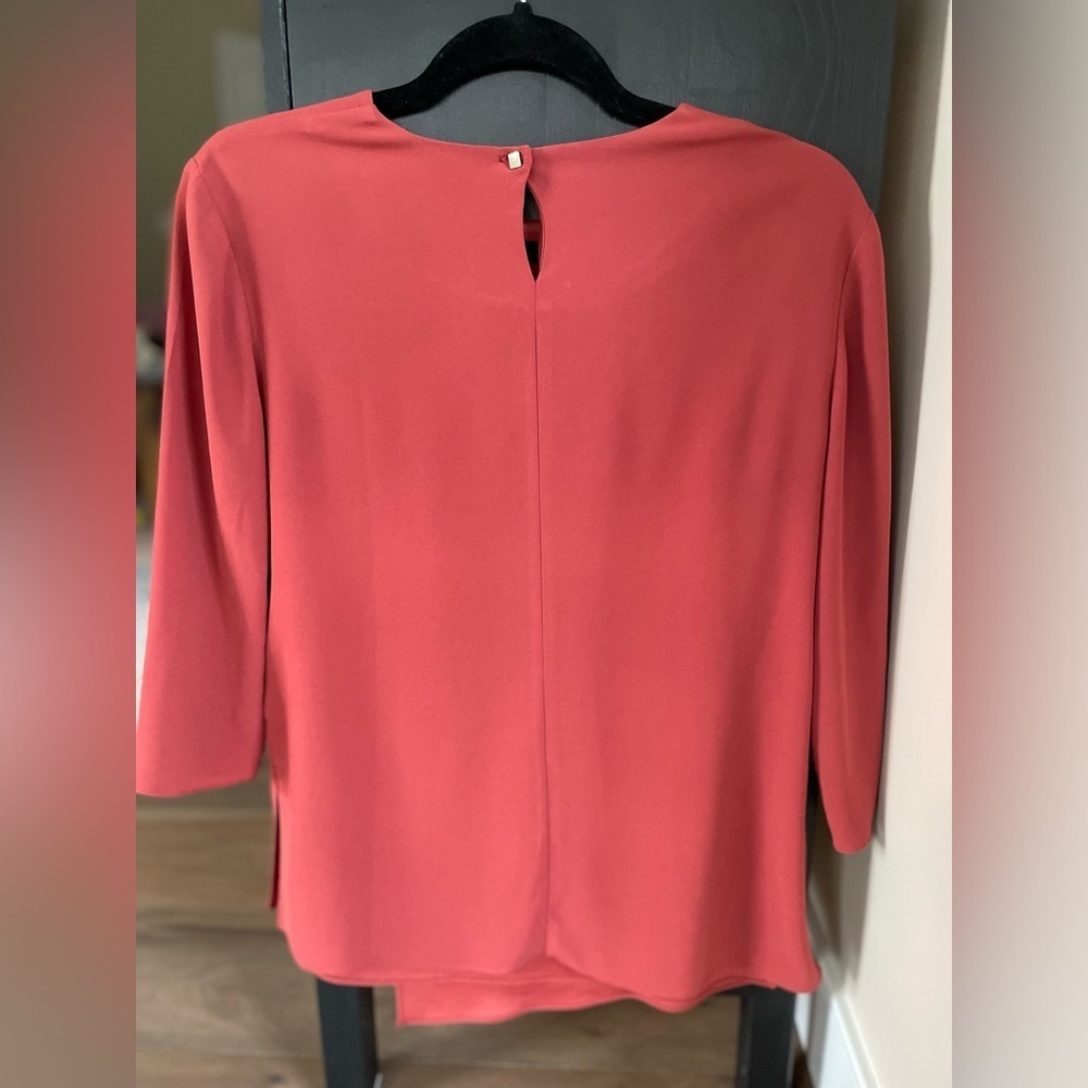 MM Lafleur The Bourgeois Blouse, Chilli Flake Color, Size XS - Picture 8 of 10